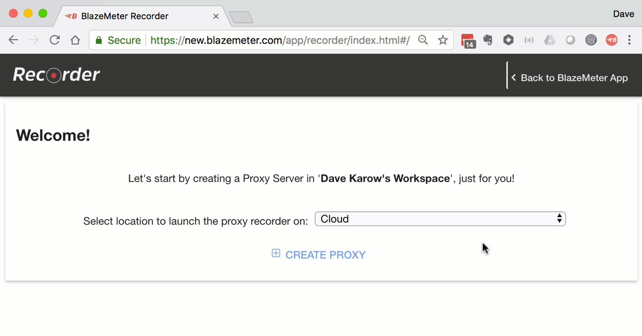 blazemeter proxy recorder updates