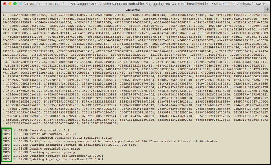 cassandra jmeter load testing