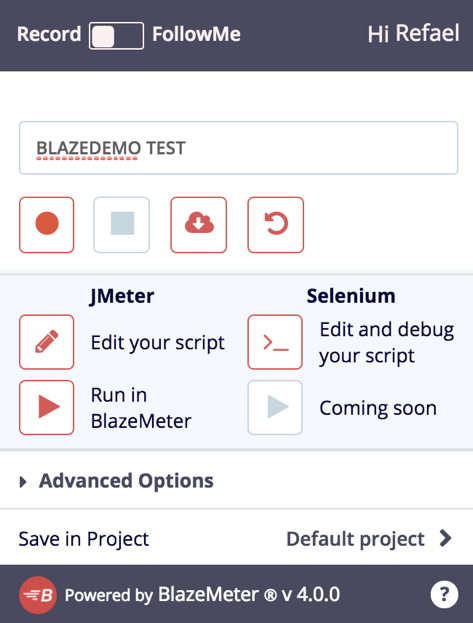 JMeter and Selenium recorder