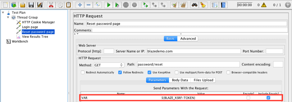 how to test cookies with jmeter
