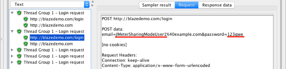 jmeter sharing mode thread groups csv data set config