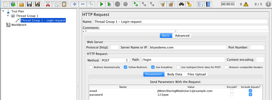 jmeter csv data set config guide