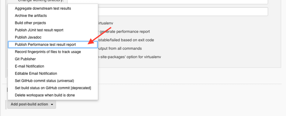 run a jmeter load test in jenkins