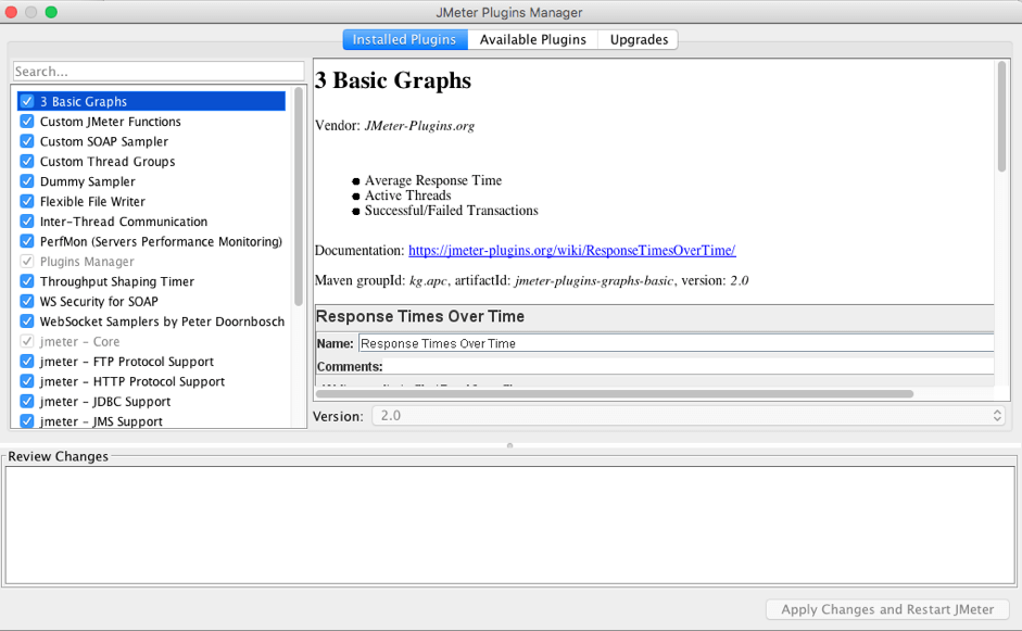 jmeter plugin manager