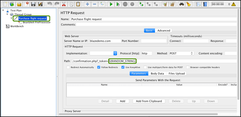 jmeter beanshell preprocessor