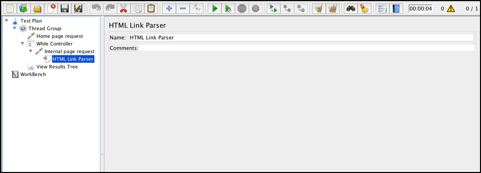 jmeter html link parser preprocessor