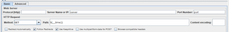 load testing with random variables