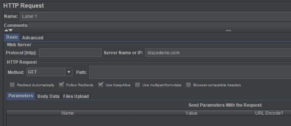 A screenshot of how to configure your sampler.